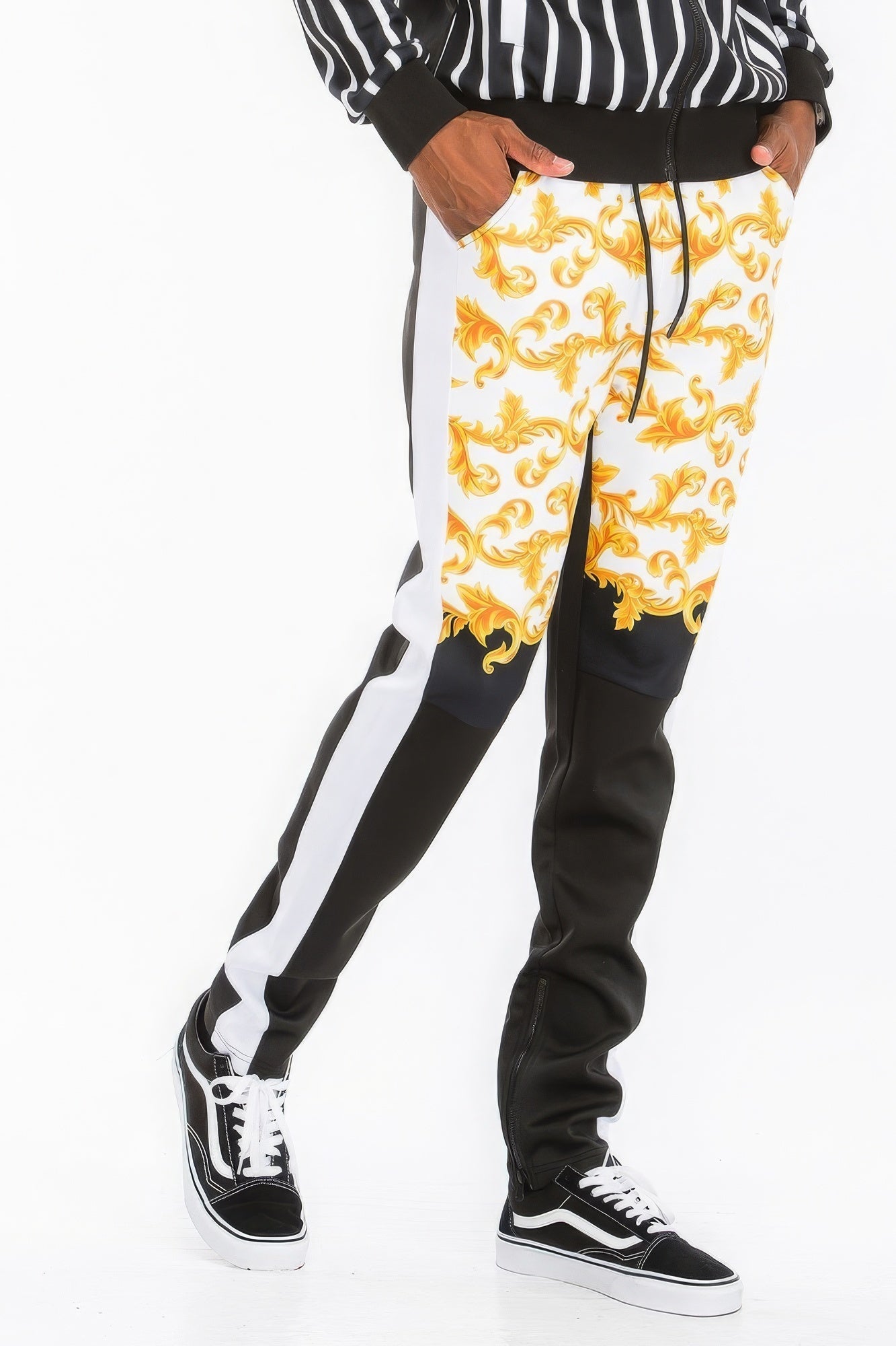 Digital Print Track Set Sweatsuit - Street Rider Apparel