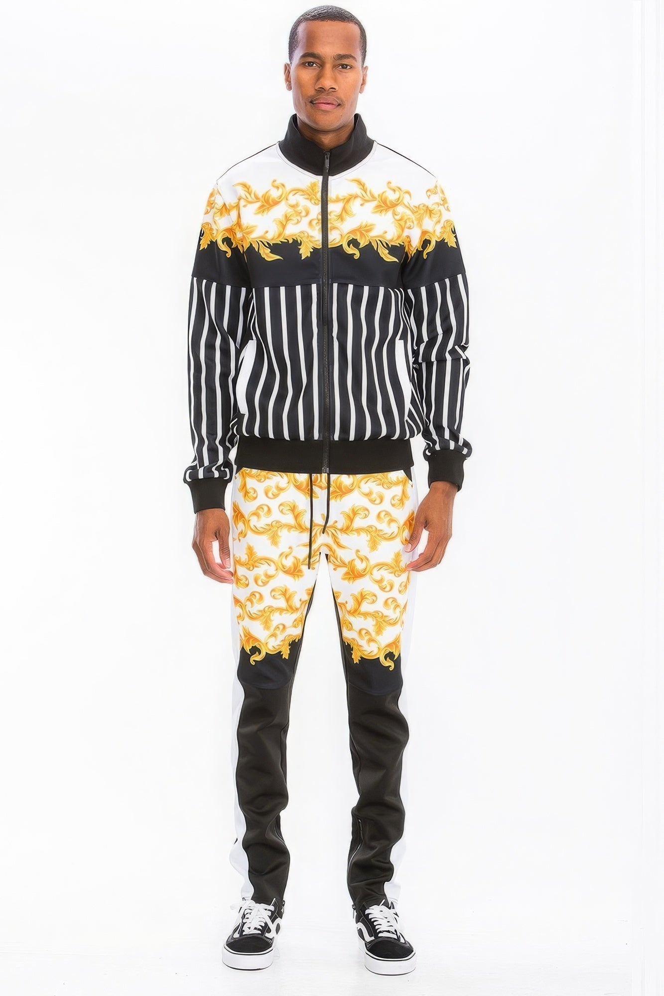 Digital Print Track Set Sweatsuit - Street Rider Apparel