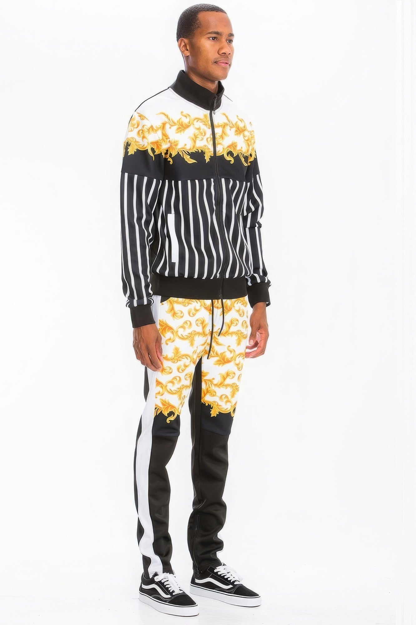 Digital Print Track Set Sweatsuit - Street Rider Apparel