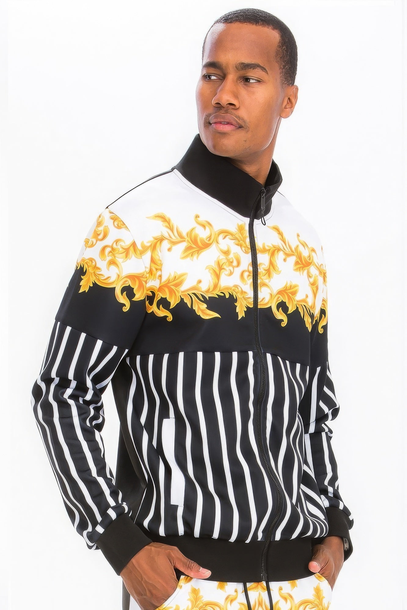 Digital Print Track Set Sweatsuit - Street Rider Apparel