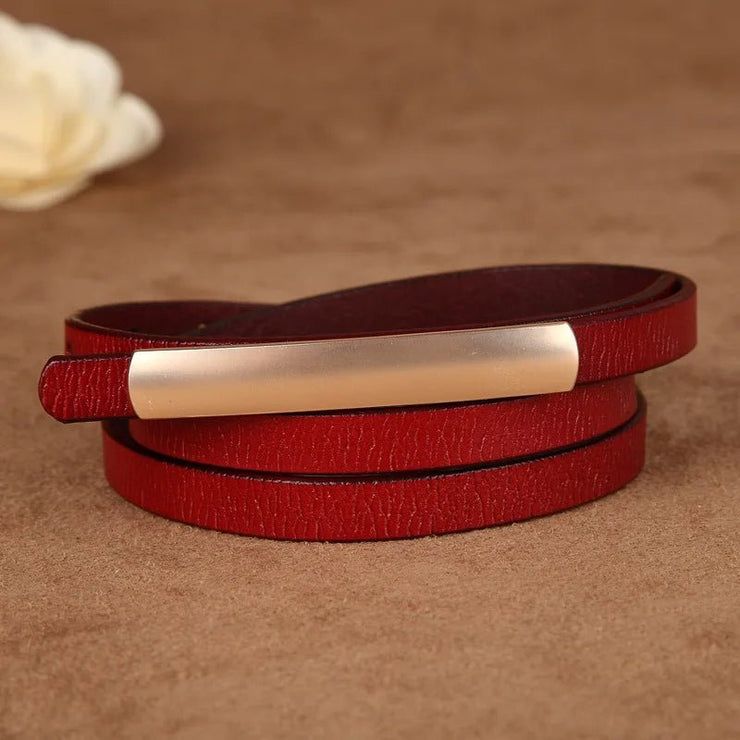 Exquisite Genuine Leather Belt - Street Rider Apparel