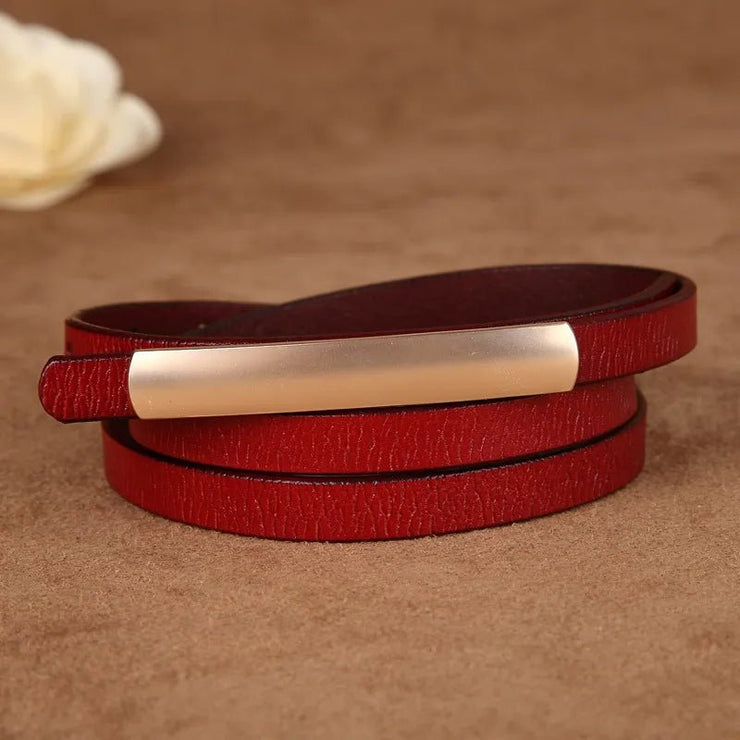 Exquisite Genuine Leather Belt - Street Rider Apparel