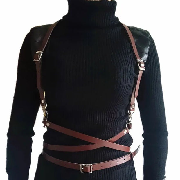 Handmade Leather Harness - Street Rider Apparel
