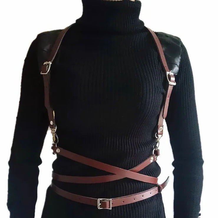 Handmade Leather Harness - Street Rider Apparel