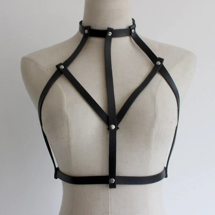 Handmade Leather Harness - Street Rider Apparel