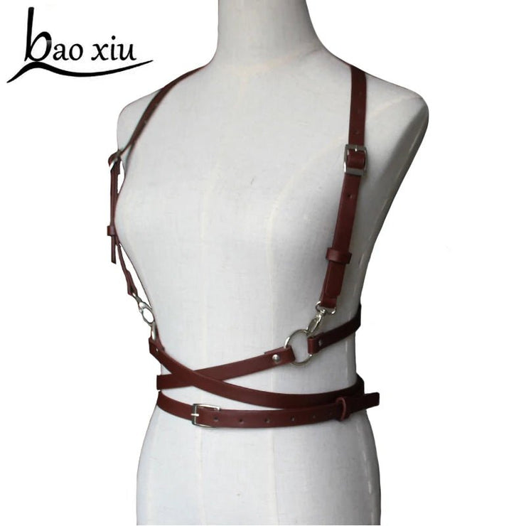 Handmade Leather Harness - Street Rider Apparel