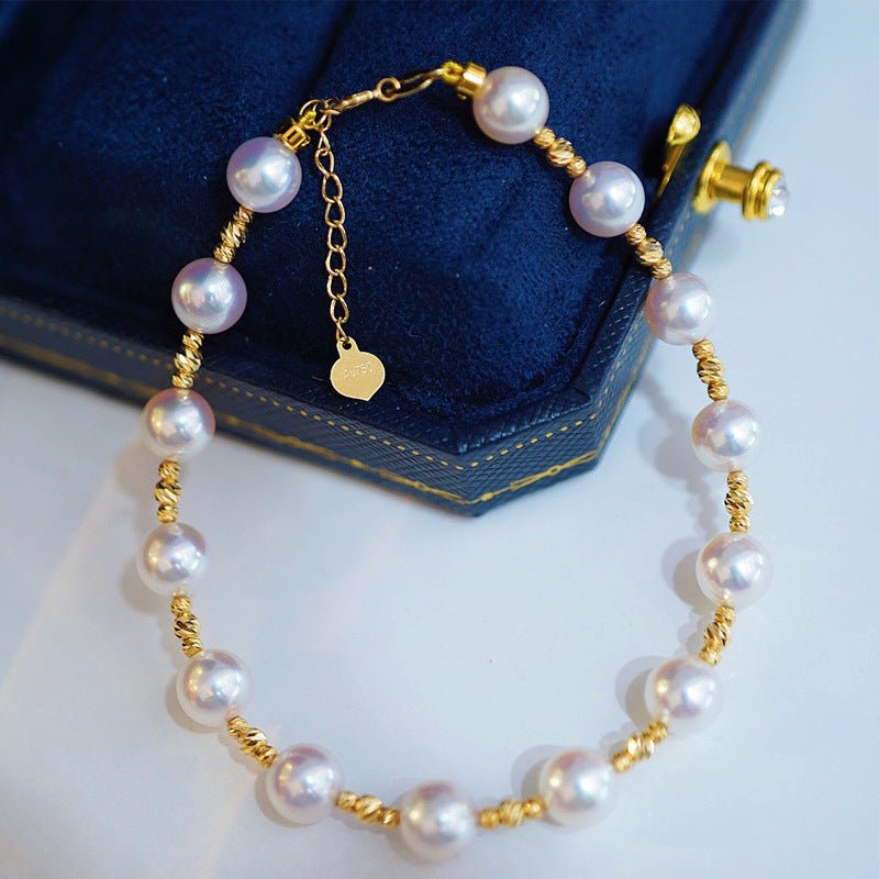 Italian Ins Wind Akoya Sea Pearl Bracelet - Street Rider Apparel