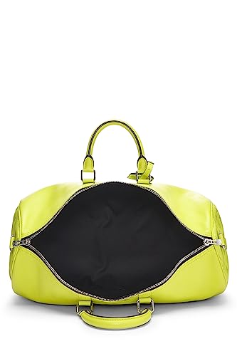 Louis Vuitton, Pre-Loved Yellow Taigarama Keepall Bandouliere 50, Yellow - Street Rider Apparel