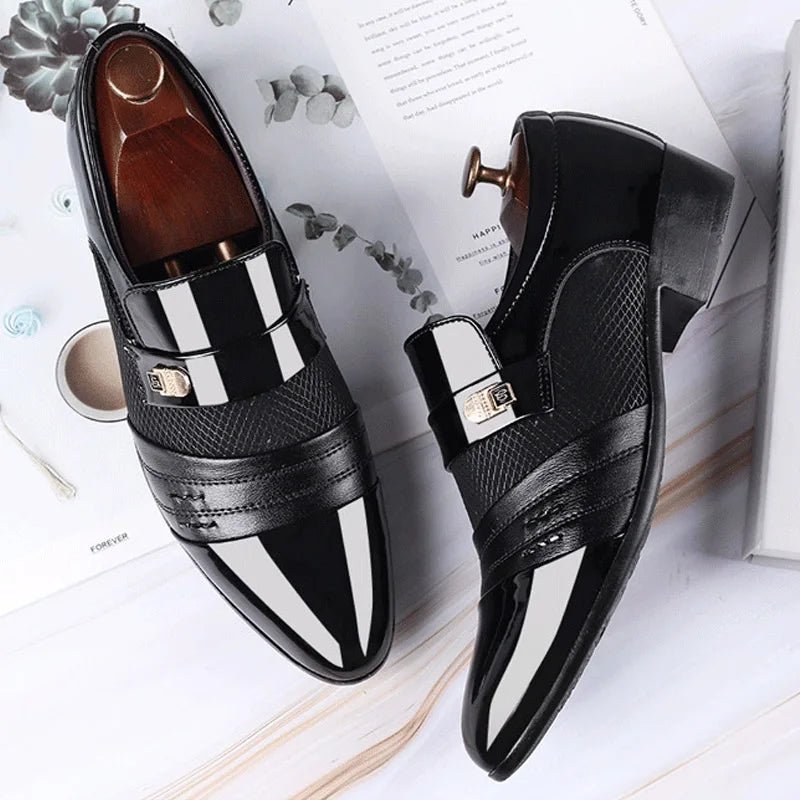 Men Dress Shoes Men Oxfords Fashion Business Dress Men Shoes 2020 New Classic Leather Men'S Suits Shoes Man Shoes 2023 - Street Rider Apparel