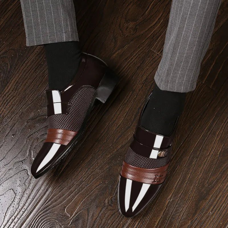 Men Dress Shoes Men Oxfords Fashion Business Dress Men Shoes 2020 New Classic Leather Men'S Suits Shoes Man Shoes 2023 - Street Rider Apparel