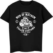 Men Of Mayhem Vintage Motorcycle T-Shirt - Street Rider Apparel