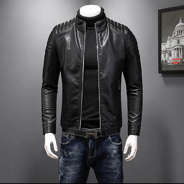 Men's Leather Windproof Waterproof - Street Rider Apparel