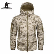 Men's Military Camouflage Fleece Jacket - Street Rider Apparel