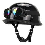 Motorcycle Leather Helmet - Street Rider Apparel