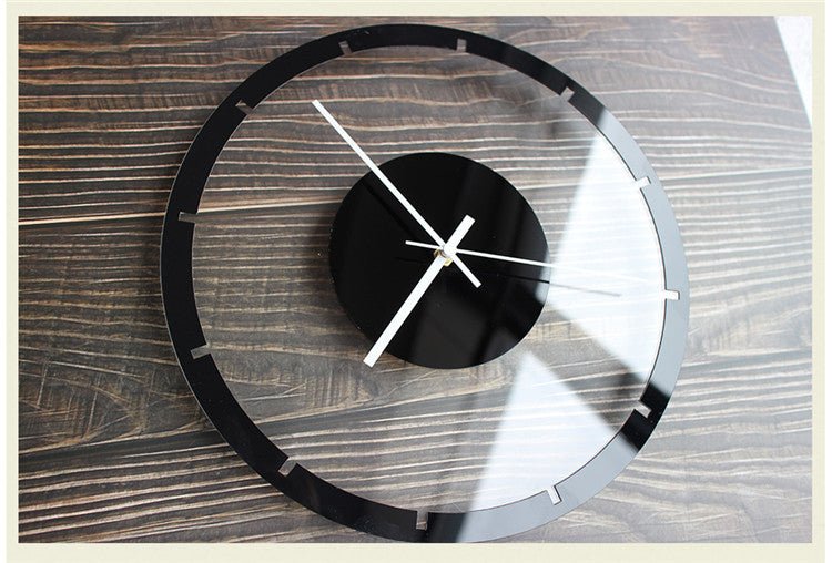 Nordic designer art minimalist living room wall clock - Street Rider Apparel