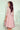 Numoco 210-11 NICOLLE - dress with longer back with lace neckline - powder pink - Street Rider Apparel