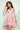 Numoco 210-11 NICOLLE - dress with longer back with lace neckline - powder pink - Street Rider Apparel