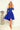 Numoco 210-12 NICOLLE - dress with longer back with lace neckline - CLASSIC BLUE - Street Rider Apparel