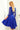 Numoco 210-12 NICOLLE - dress with longer back with lace neckline - CLASSIC BLUE - Street Rider Apparel