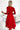 Numoco 210-16 NICOLLE - dress with lace neckline and longer back - red - Street Rider Apparel