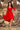 Numoco 210-6 NICOLLE - dress with longer back with lace neckline - Red - Street Rider Apparel