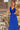 Numoco 211-3 LEA long dress with lace neckline - royal blue - Street Rider Apparel