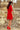 Numoco 217-1 NEVA Trapezoidal dress with flared sleeves - red - Street Rider Apparel