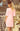 Numoco 217-4 NEVA Trapezoidal dress with flared sleeves - pastel pink - Street Rider Apparel