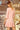 Numoco 228-1 LUCY - pleated comfortable dress - peach - Street Rider Apparel