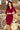 Numoco 237-2 KELLY Elegant dress with a neckline - burgundy - Street Rider Apparel