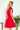 Numoco 242-4 ANNA dress with neckline and lace - Red colour - Street Rider Apparel