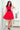 Numoco 261-1 RICA Dress with tulle inserts - red - Street Rider Apparel