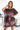 Numoco 287-23 SOFIA Butterfly dress with a binding at the waist - jaguar - Street Rider Apparel