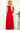 Numoco 315-3 EMILY Pleated dress with frills and neckline - red - Street Rider Apparel