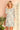 Numoco 319-2 HANNAH chiffon dress with a neckline at the back - beige and blue boho pattern - Street Rider Apparel