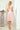 Numoco 348-1 SCARLETT - flared dress with a neckline - powder pink - Street Rider Apparel