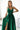 Numoco 512-1 JULIET elegant long satin dress with a neckline - green - Street Rider Apparel