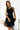 Numoco Basic 522-2 CATERINA Feminine dress with guipure and delicate tulle - black - Street Rider Apparel