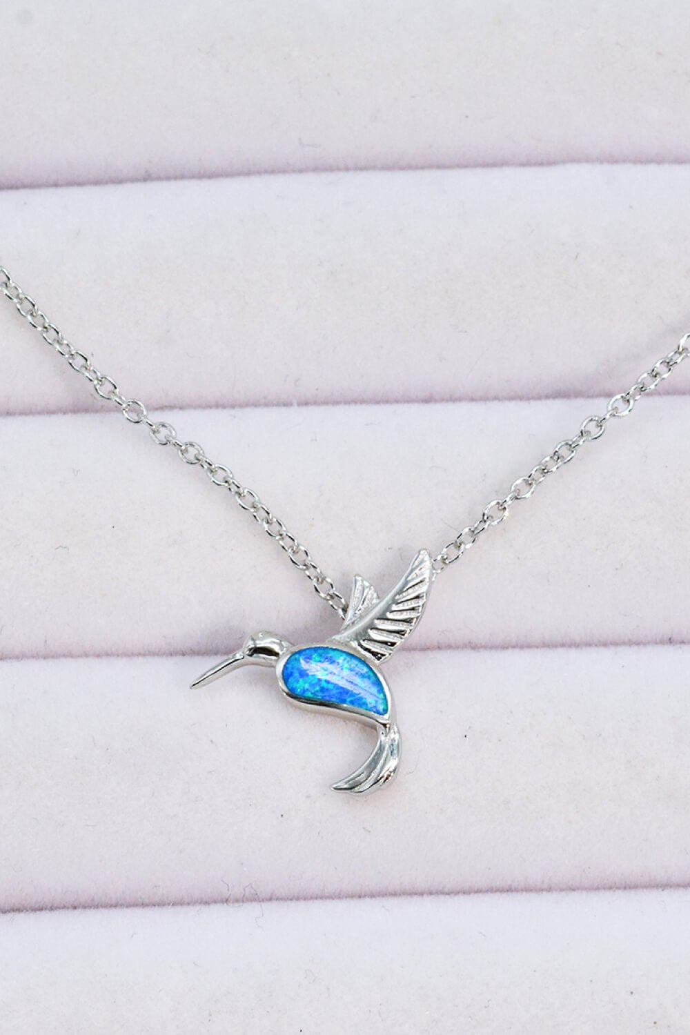 Opal Bird 925 Sterling Silver Necklace - Street Rider Apparel