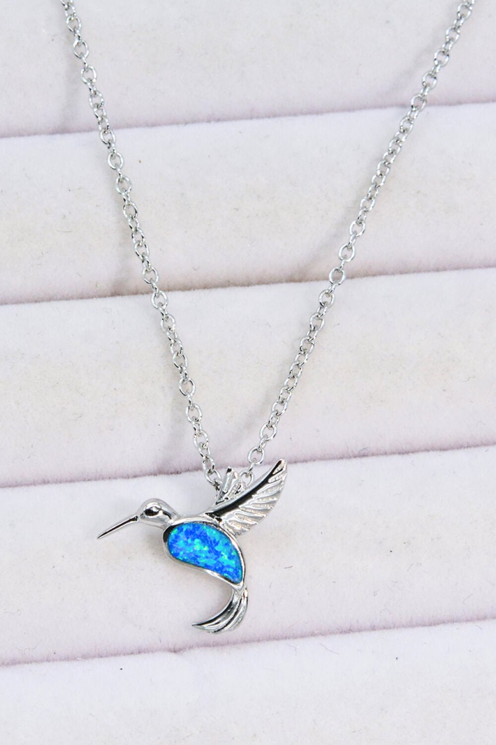 Opal Bird 925 Sterling Silver Necklace - Street Rider Apparel