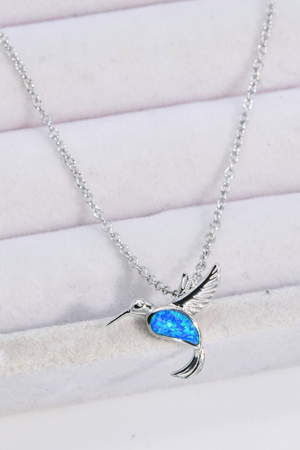 Opal Bird 925 Sterling Silver Necklace - Street Rider Apparel