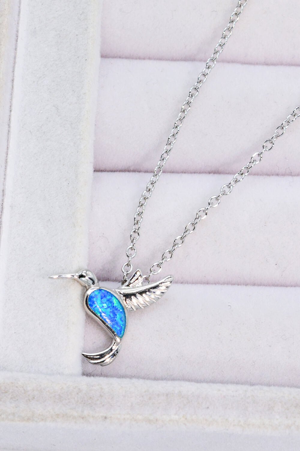 Opal Bird 925 Sterling Silver Necklace - Street Rider Apparel