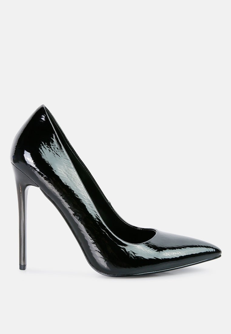 personated stiletto heel pumps - Street Rider Apparel