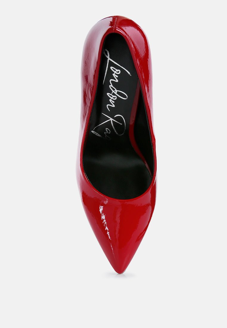 personated stiletto heel pumps - Street Rider Apparel