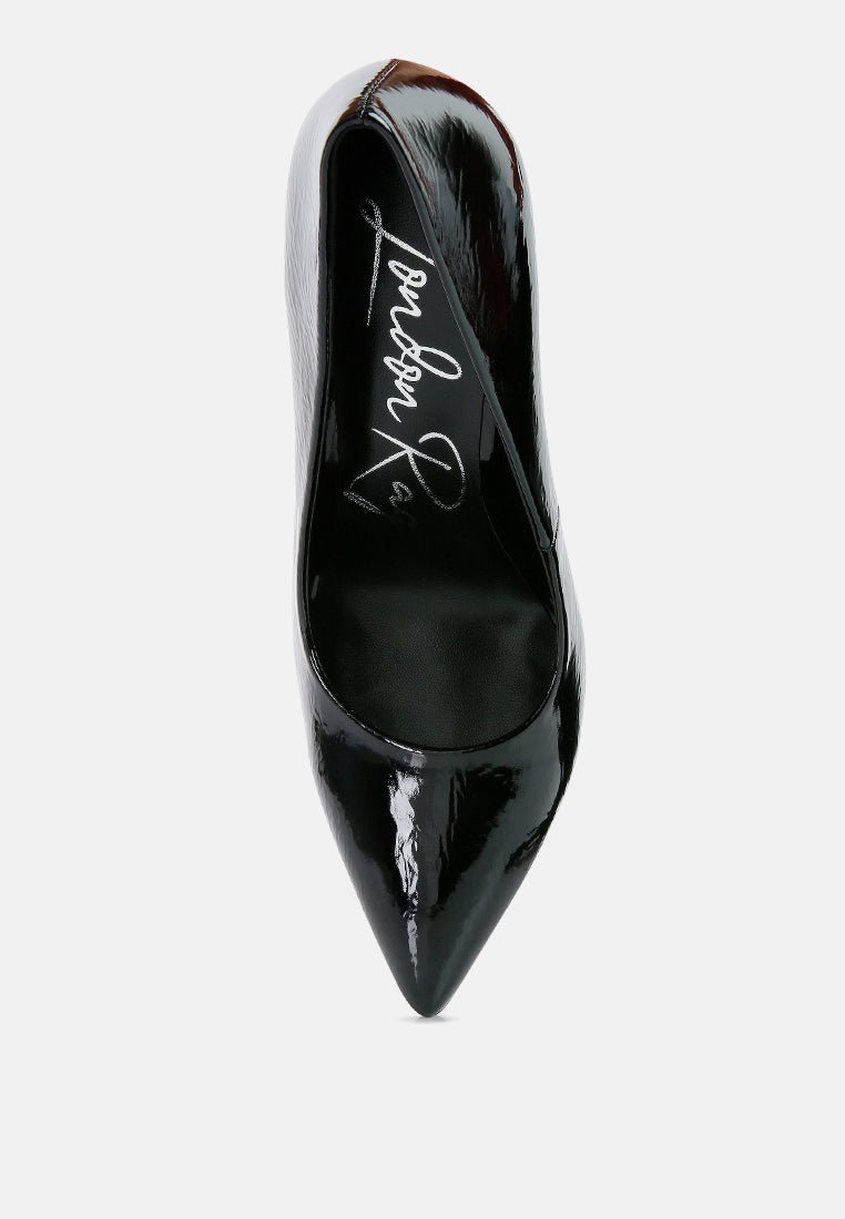 personated stiletto heel pumps - Street Rider Apparel