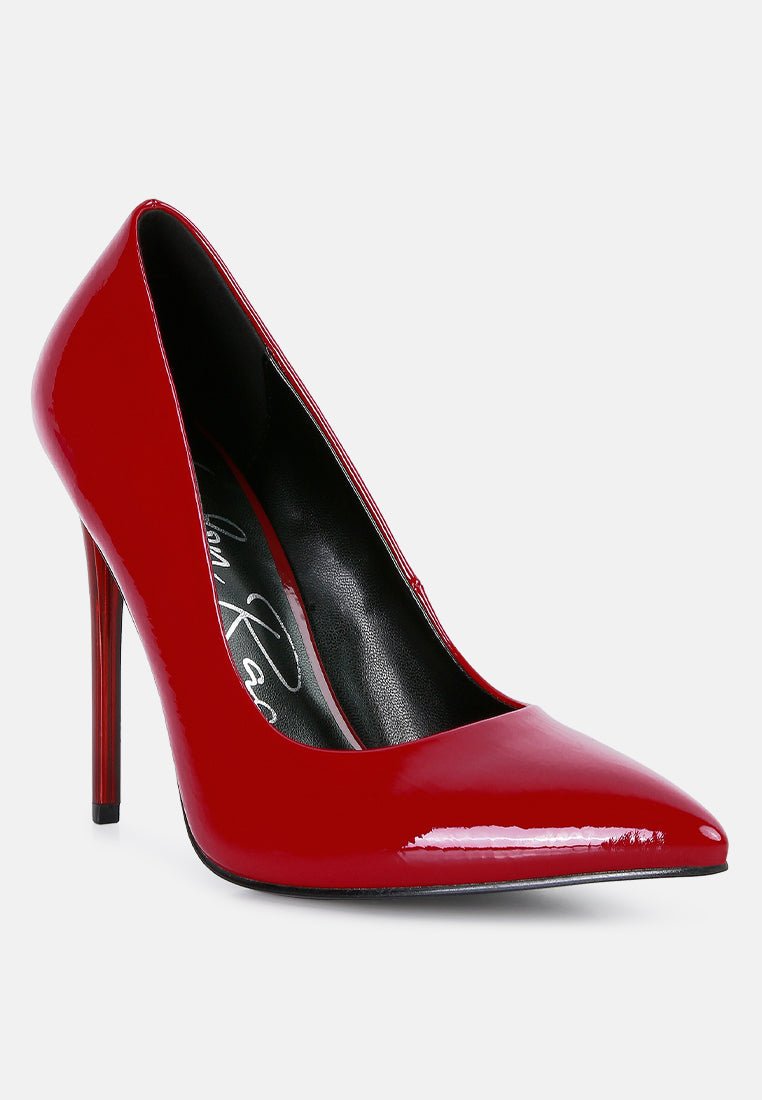 personated stiletto heel pumps - Street Rider Apparel