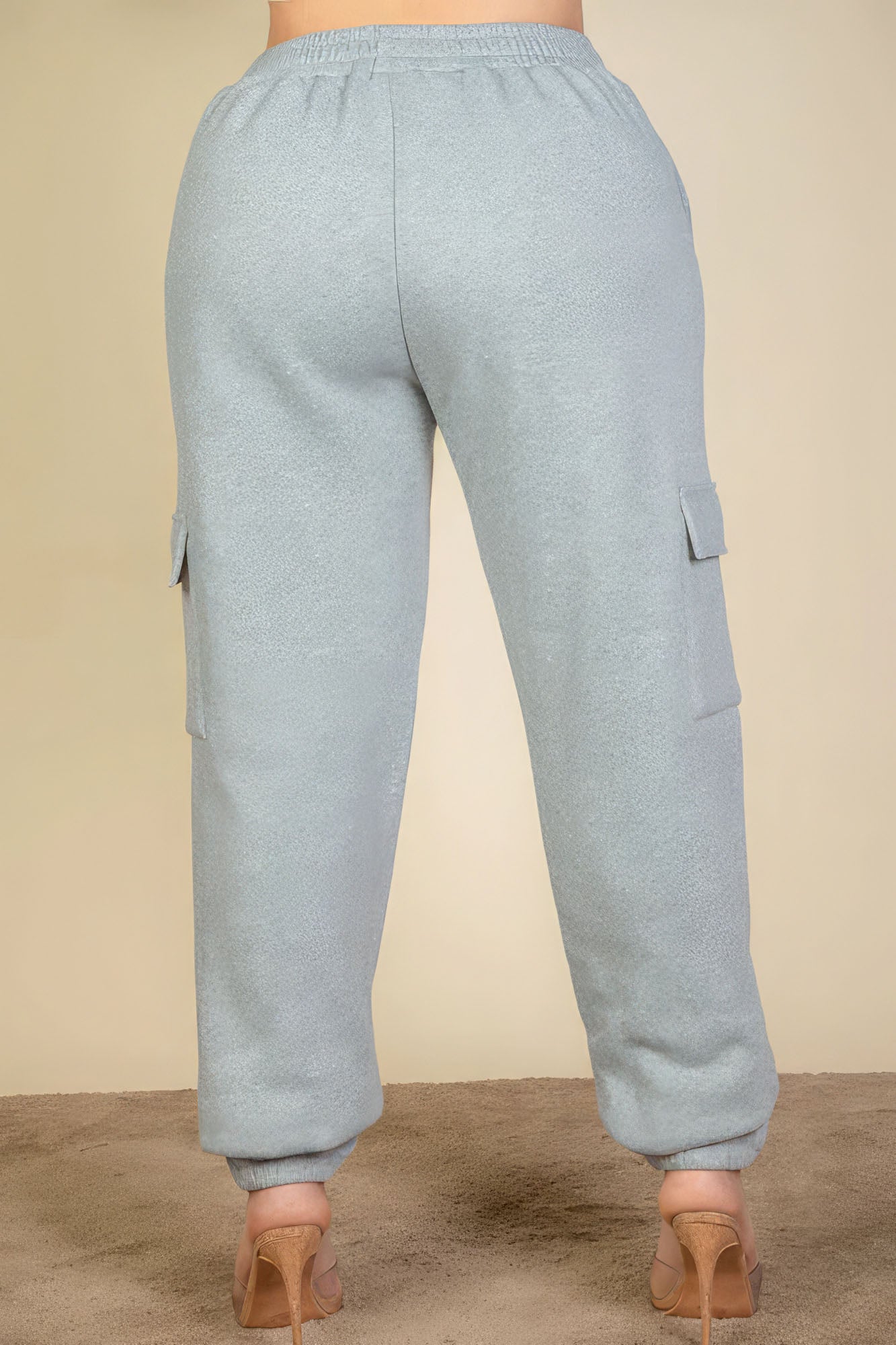 Plus Size Side Pocket Drawstring Waist Sweatpants - Street Rider Apparel