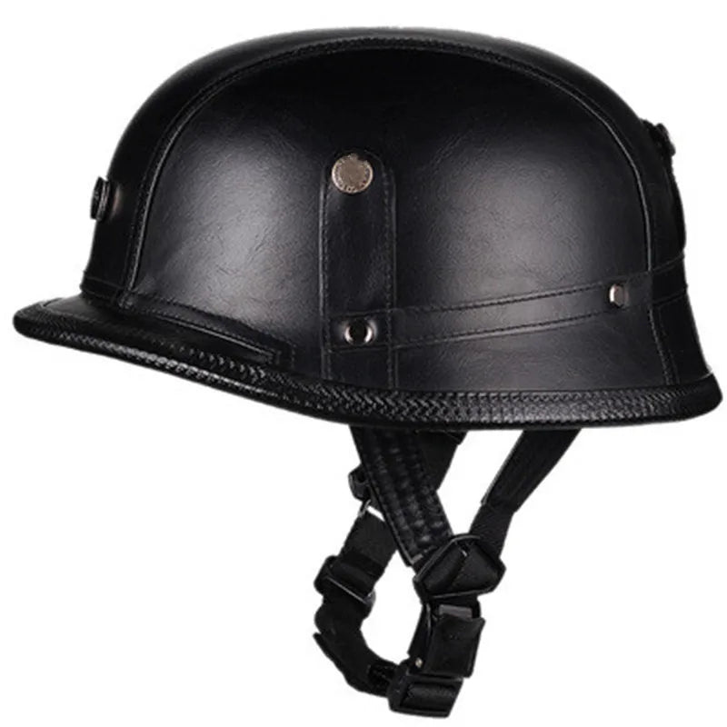 Retro Half Motorcycle Helmet - Street Rider Apparel