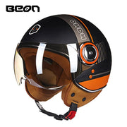Retro Motorcycle Helmet - Street Rider Apparel