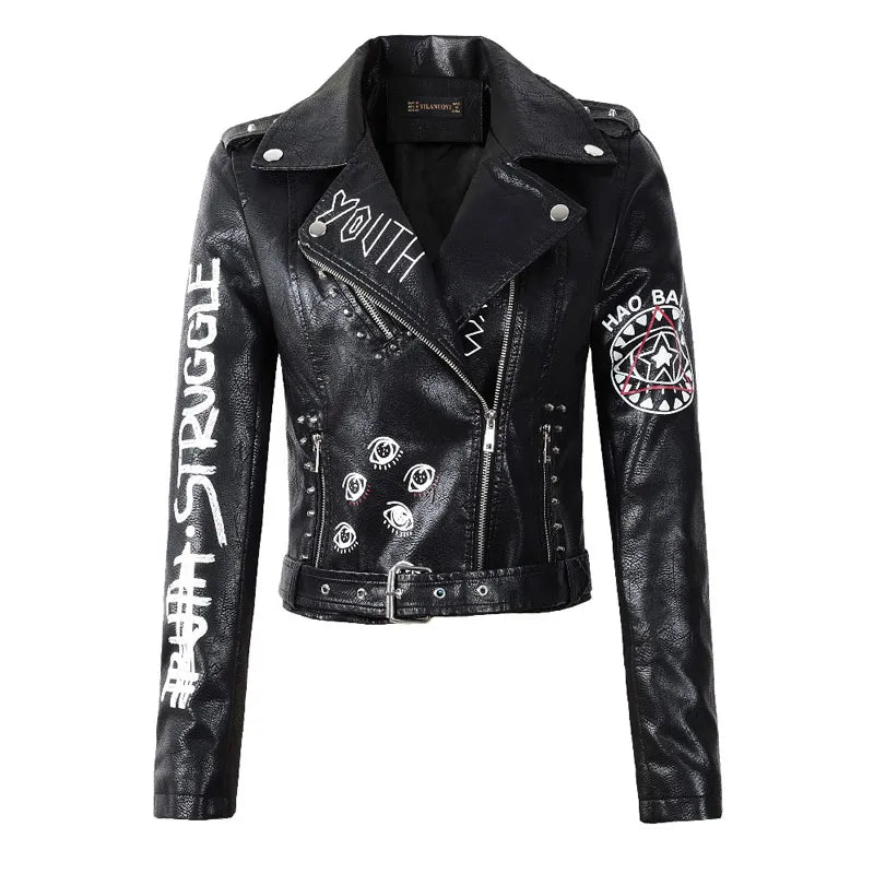 Women Soft Leather Jacket - Street Rider Apparel